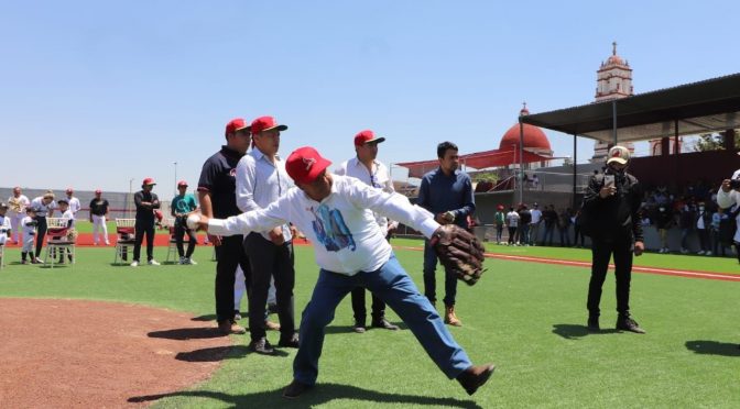 Zumpango es quizá el municipio más beisbolero del Estado de México: Higinio Martínez Miranda