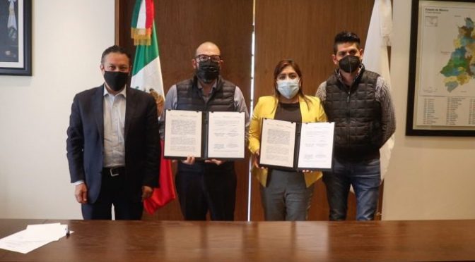 Chiconcuac y gobierno del Edoméx firman convenio de colaboración para evitar actos de corrupción