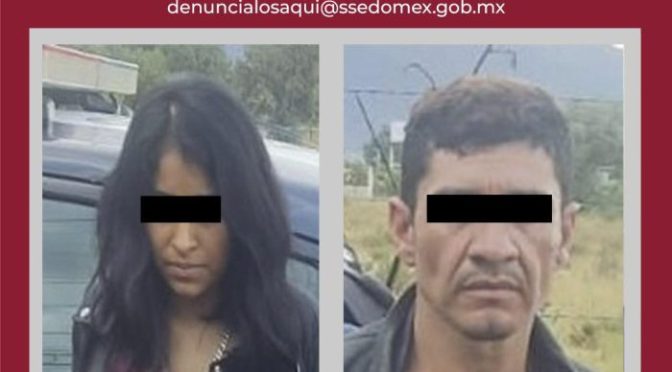 Detienen en Teotihuacán a dos sujetos por su probable participación en el delito de robo de vehículo con violencia