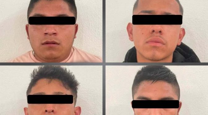 Vinculan a proceso a cuatro sujetos investigados por el homicidio de dos personas en Tecámac