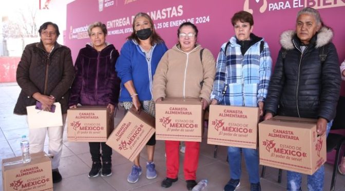 GEM arranca Programa Alimentación para el Bienestar en el Estado de México