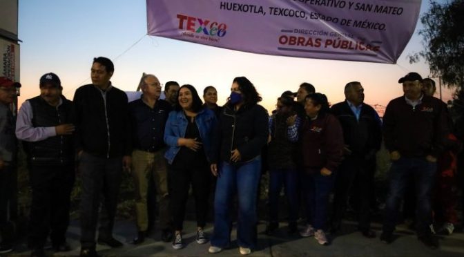 Continúa iluminación en calles y espacios públicos en Texcoco; gobierno invierte casi 2 millones de pesos en las comunidades