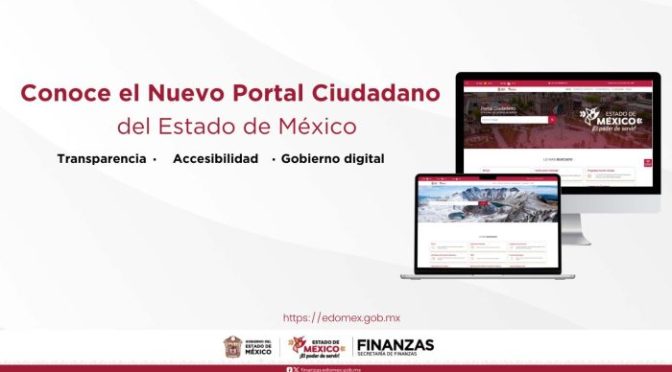 Renuevan portal ciudadano del Gobierno del Estado de México