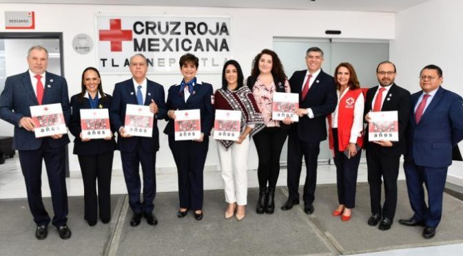 Gobierno del Edoméx se suma a la Colecta Anual de Cruz Roja Mexicana 2024