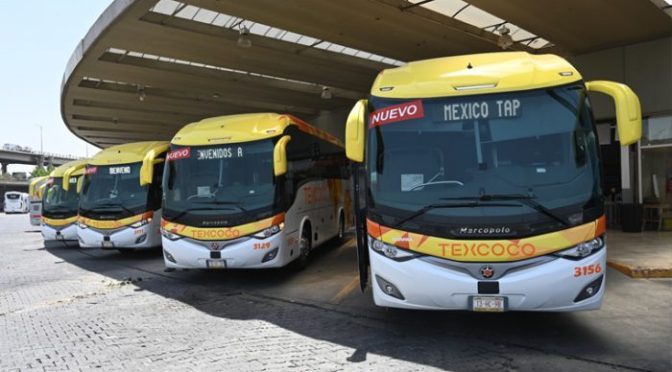 ADO Texcoco estrena autobuses; son 13 unidades Scania K Nuväk Euro 5