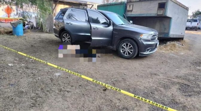 De varios balazos privaron de la vida a hombre en Cuautlalpan, Texcoco