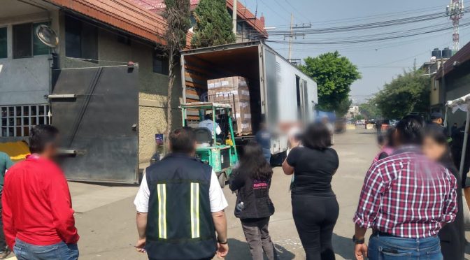 Policías de la SSEM brindan acompañamiento como parte del programa de distribución de boletas y documentación electoral en la entidad